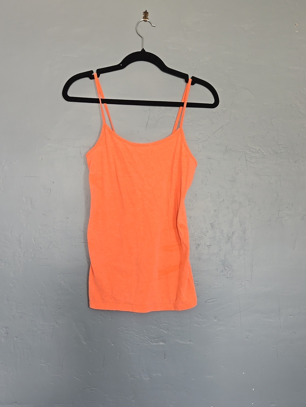 No Boundaries Double-Strap Camisole in Bright Coral